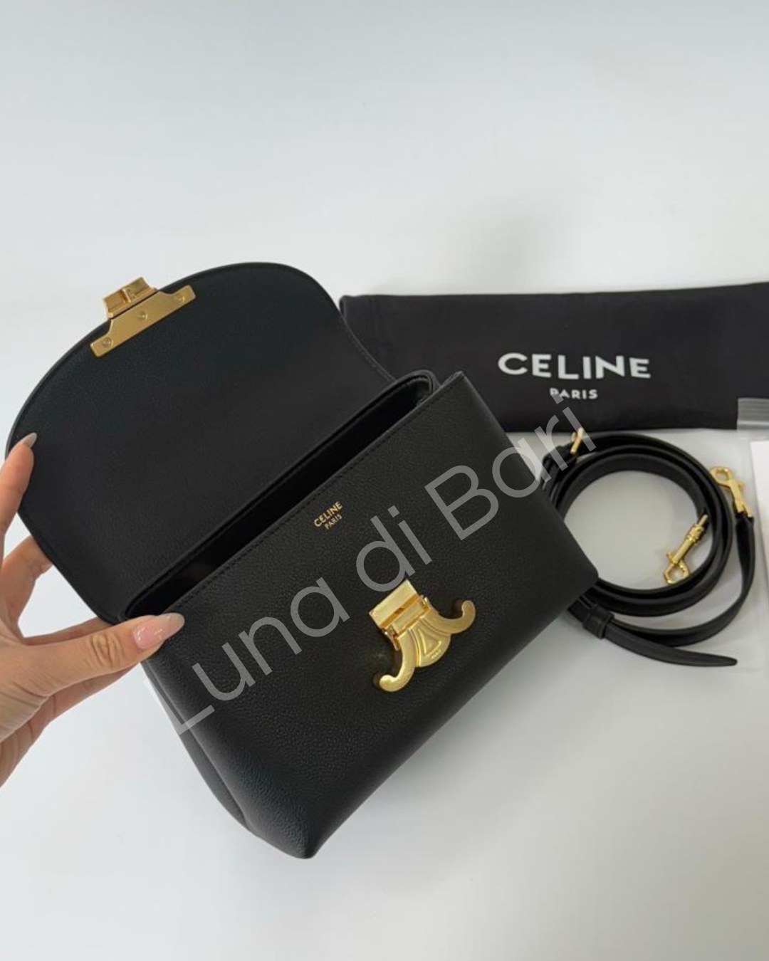 Bolsa Nino Médio - Fecho Triomphe | Celine - Imagem 15