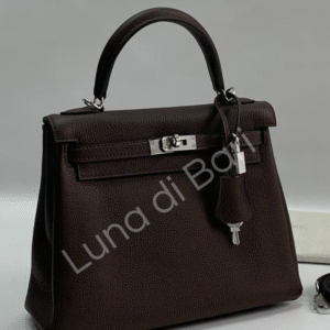 Bolsa Kelly 25 Hermès Fecho Touret