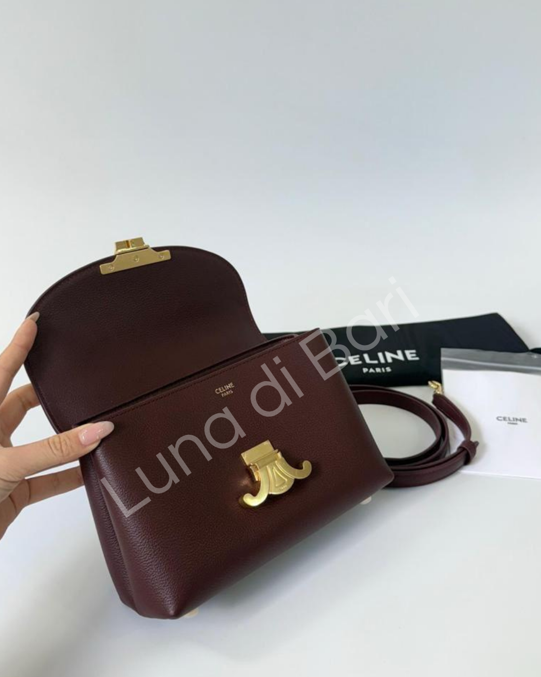 Bolsa Nino Médio - Fecho Triomphe | Celine - Imagem 23