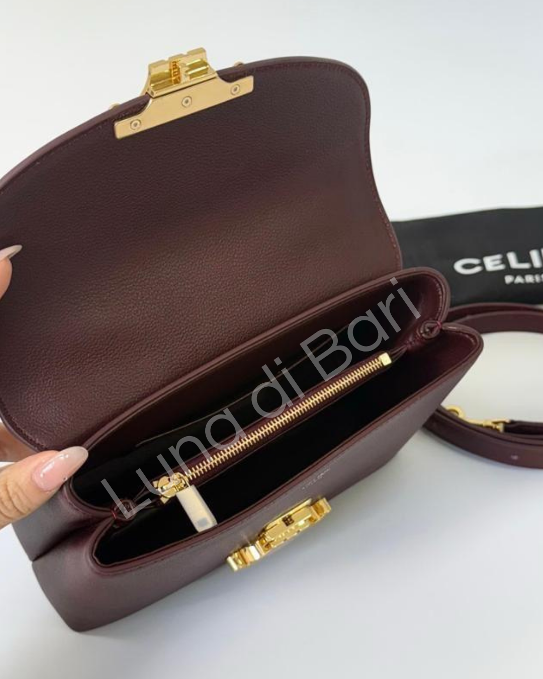Bolsa Nino Médio - Fecho Triomphe | Celine - Imagem 22