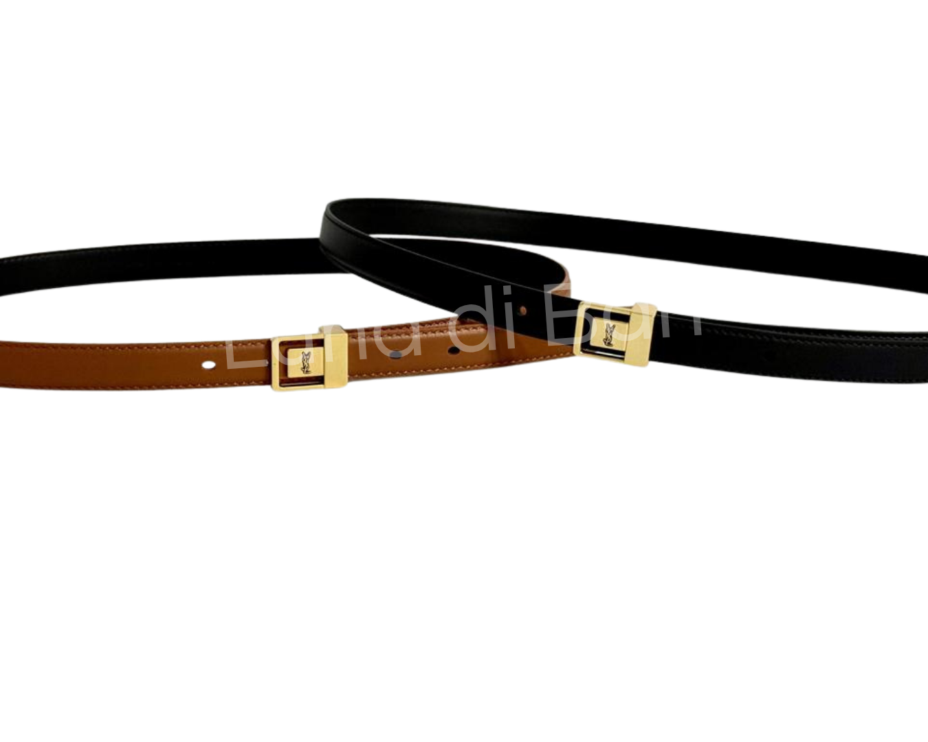 Cinto Couro Clássico Fivela Monograma 3/2 cm | YSL - Imagem 5