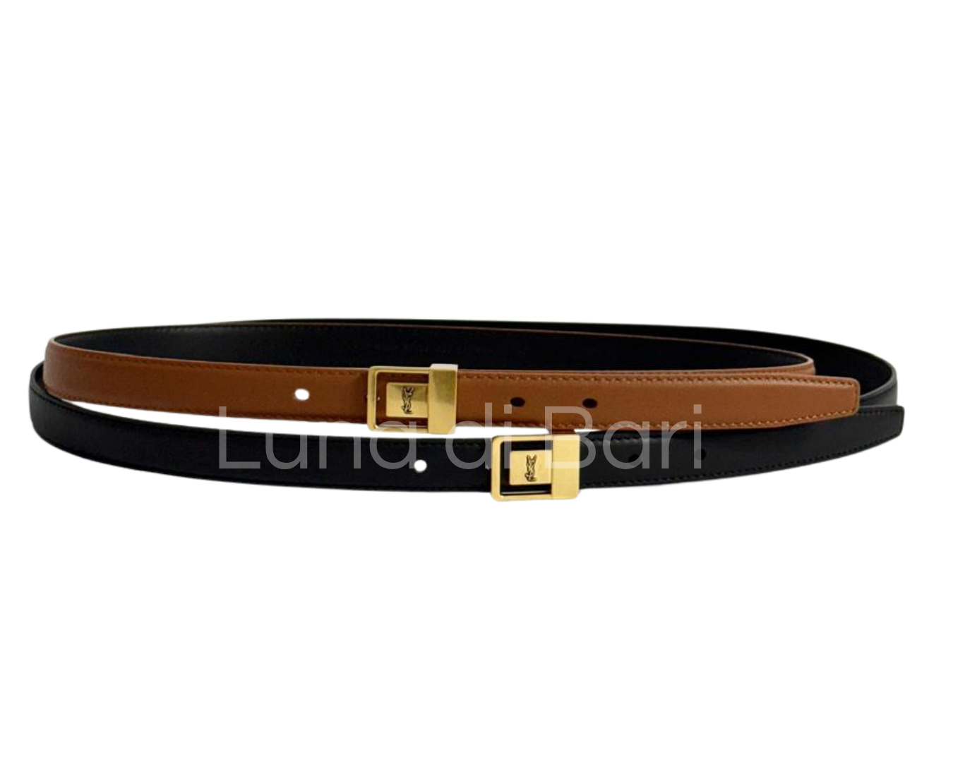 Cinto Couro Clássico Fivela Monograma 3/2 cm | YSL - Imagem 6