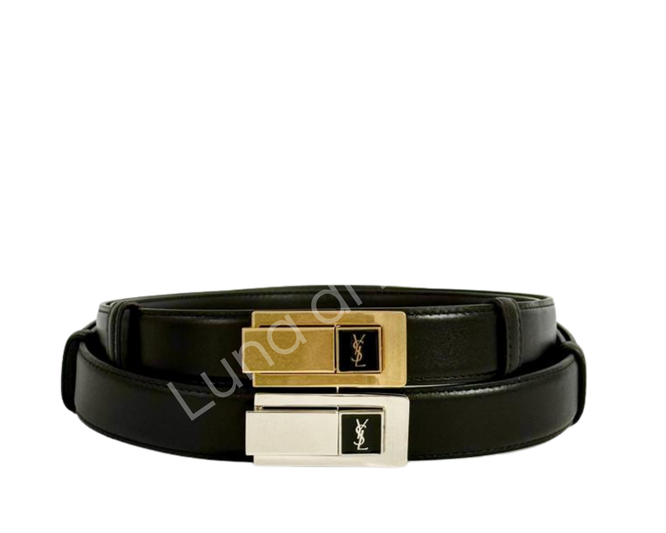 Cinto Couro Clássico Fivela Monograma 3/2 cm | YSL - Imagem 11