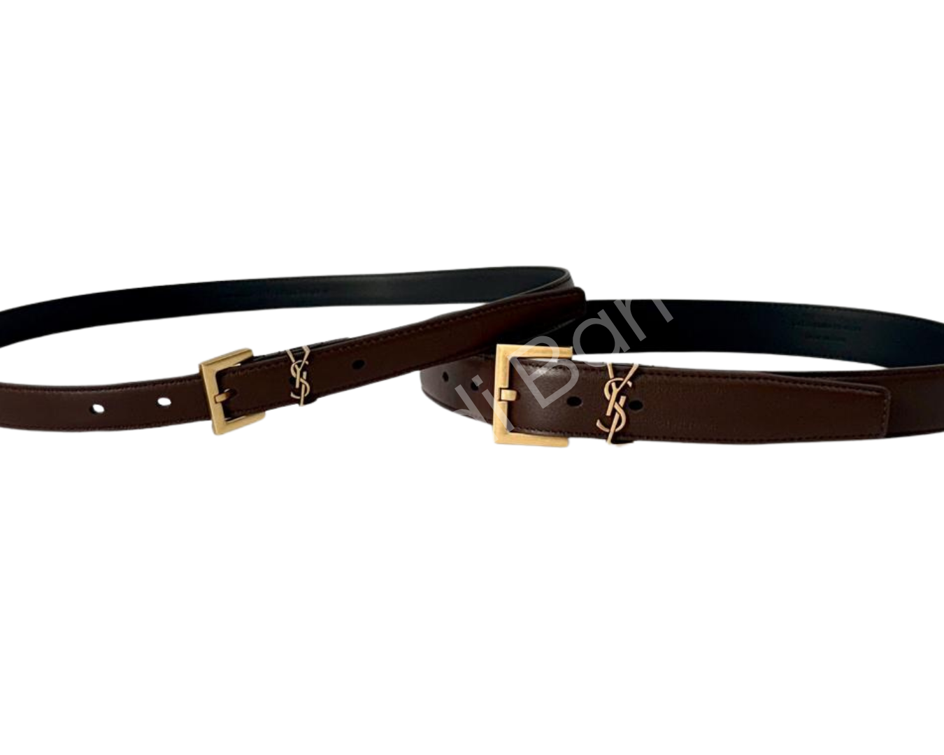 Cinto Couro Clássico Fivela Monograma 3/2 cm | YSL - Imagem 2
