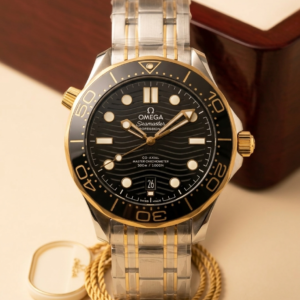 Omega Seamaster Diver 300 M Gold Steel
