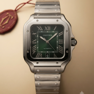 Cartier Santos GREEN DIAL WSSA0062
