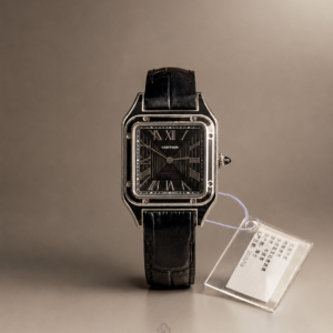 Cartier Santos Dumont Black Lacquer