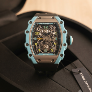 Richard Mille Tourbillon Aerodyne Blue Caribbean Quartz RM21-02