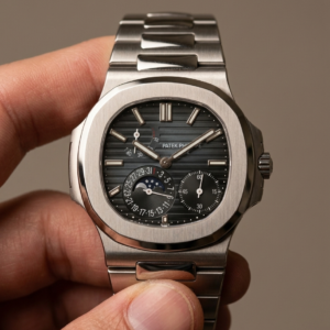 Nautilus Moon Phase Stainless Steel