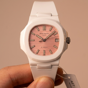 Nautilus Tiffany cerâmica Pink